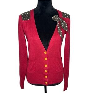 Anthropologie Sparrow Breezy Ride Cardigan Sweater Size Small